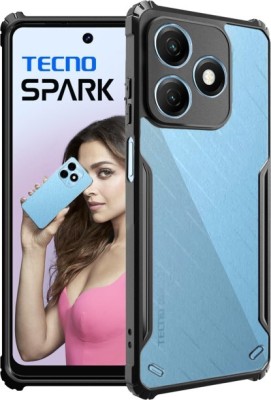 MatteSmoke Back Cover for Tecno Spark 20 Pro 5G(Black, Camera Bump Protector, Pack of: 1)