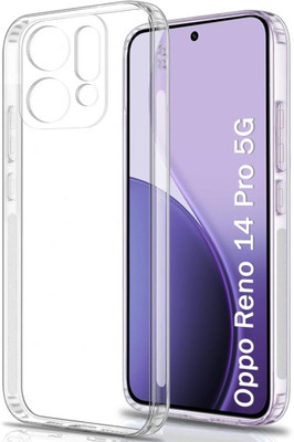 ZAMN Back Cover for OPPO RENO 14 PRO 5G(Transparent, Silicon, Pack of: 1)