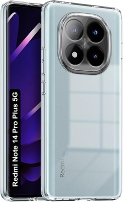 SnapStar Back Cover for Mi Redmi 14 Pro Plus 5G(Crystal Clear | Perfect Fit & Enhanced Grip | Ultra-Lightweight)(Transparent, Flexible, Silicon, Pack of: 1)