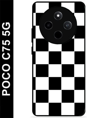 My Swag Back Cover for Poco C75 5G(Multicolor, Camera Bump Protector, Pack of: 1)