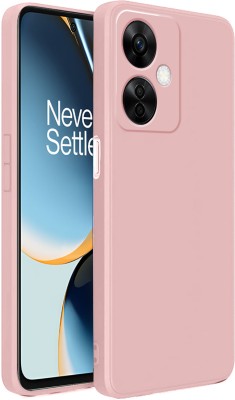 LIRAMARK Back Cover for OnePlus Nord CE 3 Lite 5G(Pink, Shock Proof, Silicon, Pack of: 1)