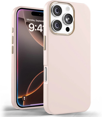 Gripp Back Cover for Apple iPhone 16 Pro(Gold, Magsafe, Silicon, Pack of: 1)