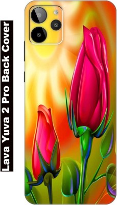 PrintKaver Back Cover for LAVA YUVA 2 PRO Back Cover(Multicolor, Grip Case, Silicon, Pack of: 1)