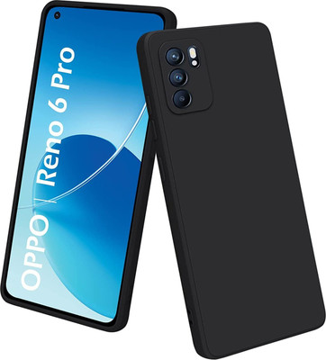 Spectacular ace Back Cover for OPPO Reno6 Pro 5G(Black, Dual Protection, Silicon, Pack of: 1)