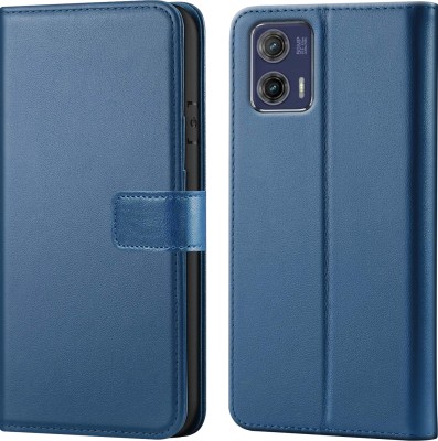 Forego Back Cover for Motorola G34 5G(Blue, Cases with Holder, Pack of: 1)