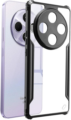 LILLIPUT Back Cover for Mi Redmi A4 5G, Poco C75, Mi Redmi 14c 5G(Black, Grip Case, Pack of: 1)