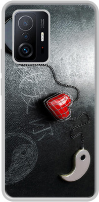 Casotec Back Cover for Mi Redmi Note 11T Pro 5G(Multicolor, Flexible, Silicon, Pack of: 1)