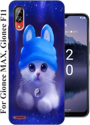 stroxy Back Cover for Gionee Max, Gionee F11 2838(Khaki, Anti-radiation, Silicon, Pack of: 1)