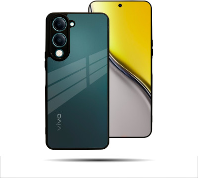 SUPER-ME Back Cover for VIVO Y29S 5G/vivo Y04 4G|PREMIUM TRANSPARENT clear back panel| ENHANCED anti-slip grip(Transparent, Camera Bump Protector, Pack of: 1)