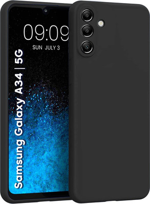 Sprik Back Cover for Samsung Galaxy A34 5G(Black, Grip Case, Pack of: 1)
