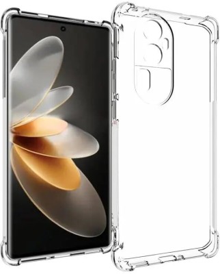 CONNECTPOINT Bumper Case for Oppo Reno10 Pro+ 5G(Transparent, Shock Proof, Silicon, Pack of: 1)