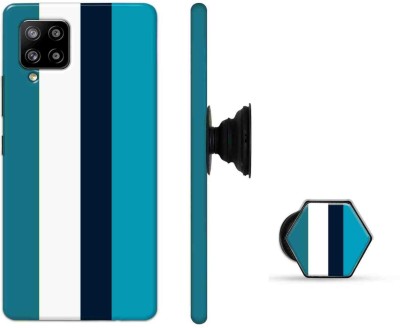 CaseSquad Back Cover for Samsung Galaxy M42 5G(Blue, White, Cases with Holder, Pack of: 2)