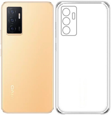 Carrywrap Back Cover for Vivo V23e 5G, Vivo Y75 4G(Transparent, Camera Bump Protector, Pack of: 1)