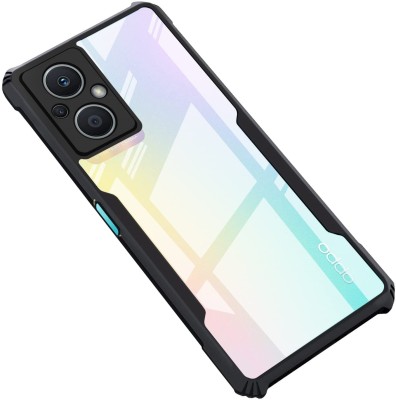 ECMERED Back Cover for Oppo F21 Pro 5G(Transparent, Dot View, Silicon, Pack of: 1)