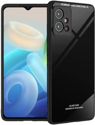 Nice Assoseries HUB Back Cover for Vivo Y75 5G, Vivo T1 5G(Black, Grip Case)