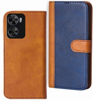 Knotyy Back Cover for LAVA Blaze Pro 5G(Blue, Brown, Dual Protection, Pack of: 1)