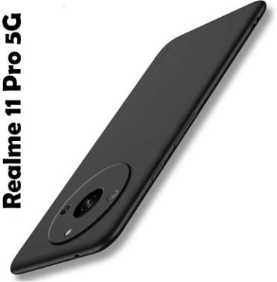 KGL KING Bumper Case for Realme 11 Pro, Realme 11 Pro 5G(Black, Flexible, Silicon, Pack of: 1)