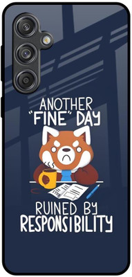 Hocopoco Back Cover for Samsung Galaxy M55 5G(Blue, Grip Case, Pack of: 1)