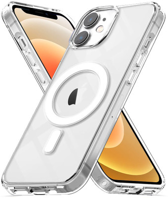 Infinite Case Back Cover for Apple iPhone 12 mini(Transparent, Magsafe, Pack of: 1)