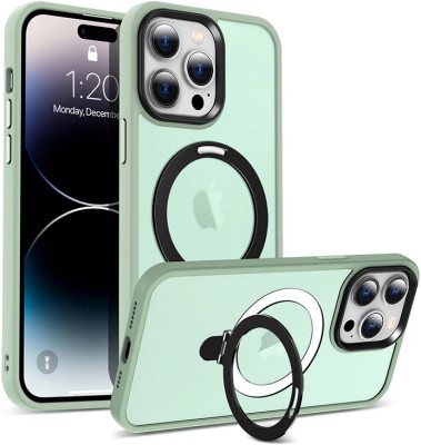 XOOF Back Cover for Apple iPhone 14 Pro Max(Green, Magnetic Case, Pack of: 1)