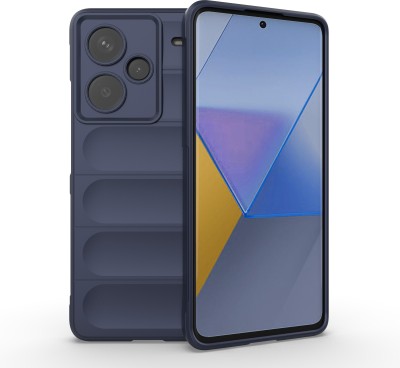 MOBIRUSH Back Cover for Mi Redmi Note 13 Pro Plus 5G(Blue, Grip Case, Pack of: 1)