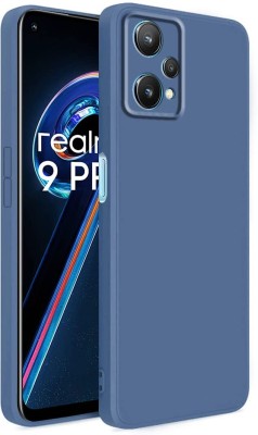 AIBEX Back Cover for Realme 9 4G / Realme 9 Pro Plus 5G / Realme Narzo 50 5G|Liquid TPU Silicone Shockproof(Black, Dual Protection, Silicon, Pack of: 1)