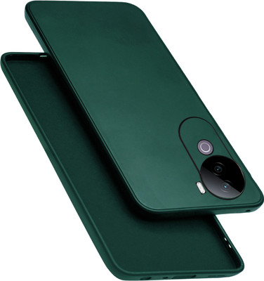 Micvir Back Cover for Vivo V40e 5G(Green, Dual Protection, Silicon, Pack of: 1)