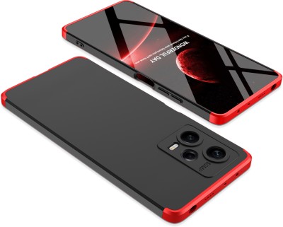 ASMANTIC Back Cover for Mi Redmi Note 12 Pro 5G(Red, Grip Case, Pack of: 1)