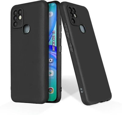 CLASSYPRINT Back Cover for Infinix Hot 10(Black)