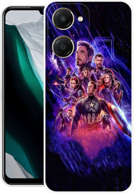 VS PRINT LINK Back Cover for VIVO T3 Lite 5G,V2356, AVENGERS, AVENGER, COMIC, BOOK, SUPERHEROES(Blue, Flexible, Silicon, Pack of: 1)