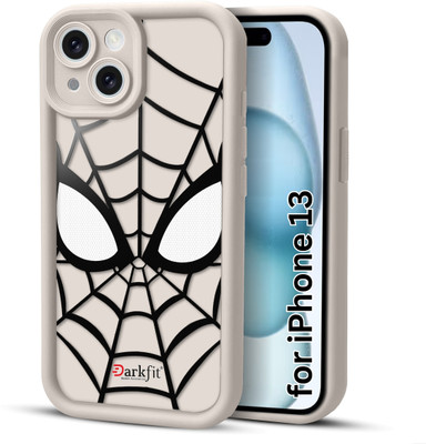 DARKFIT Back Cover for Apple iPhone 13(White, Flexible, Silicon, Pack of: 1)