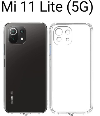 kartflesh Back Cover for Mi Xiaomi 11 Lite (5G),Mi Xiaomi 11 Lite NE (5G), Luxurious Look, Protective Design(Transparent, Grip Case, Silicon, Pack of: 1)