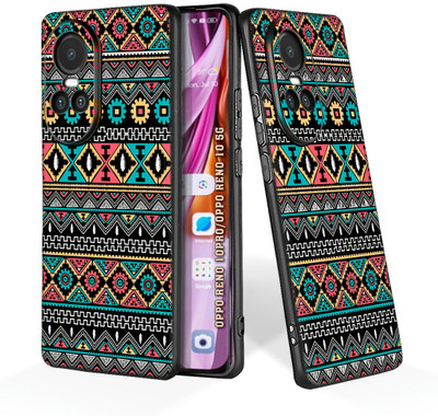printwhiz Back Cover for OPPO Reno 10 5G, OPPO Reno 10 Pro 5G(Black)