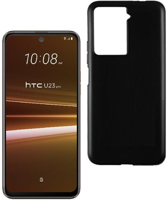 PrimeLike Back Cover for HTC U23 Pro 5G(Black, Flexible, Pack of: 1)