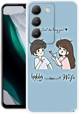 iprinto Back Cover for vivo Y200e 5G, V2336, vivo T3 5G, V2334 Cute Couple Boys&girls Printed Back Cover(Multicolor, Dual Protection, Silicon, Pack of: 1)