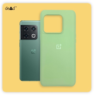 deAd Back Cover for OnePlus 10 Pro 5G(Green, Grip Case, Silicon, Pack of: 1)