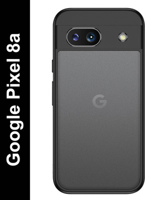 DailyObjects Back Cover for Google Pixel 8a(Black, Shock Proof, Pack of: 1)