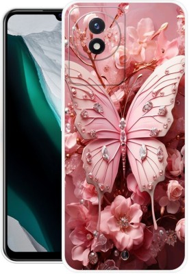 INDIALAND Back Cover for Vivo Y02T(Multicolor, Grip Case, Silicon, Pack of: 1)