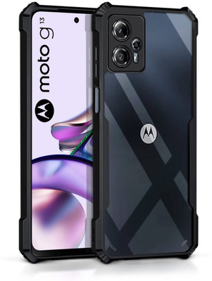 S-Softline Back Cover for Motorola Moto G13, pocket-friendly Slim profile(Black, Pack of: 1)