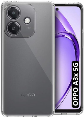 SRT Back Cover for Oppo A3X(Transparent, Camera Bump Protector, Pack of: 1)