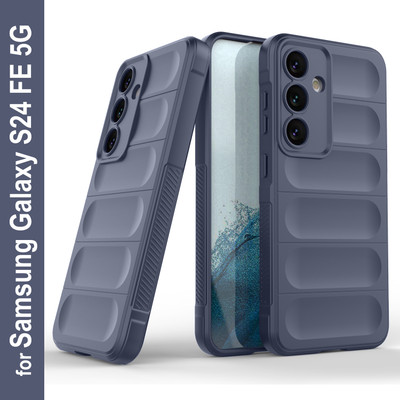 Zapcase Back Cover for Samsung Galaxy S24 FE 5G(Blue, 3D Case, Silicon, Pack of: 1)