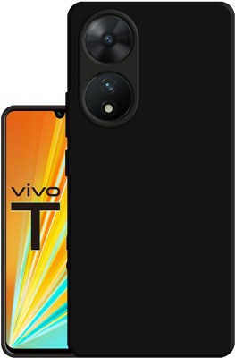Vlmbr mobilecover Back Cover for Vivo Y100 5G,Vivo T2 5G Back Cover Matte Soft Silicon Flexible Camera Bump Protection(Black, Grip Case, Silicon, Pack of: 1)