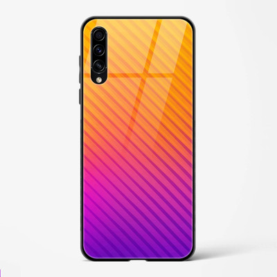 my pc wala Back Cover for samsung Galaxy A70 Premium Tempered Glass Back Case(Multicolor)
