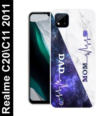 Cravation Back Cover for realme C20(Multicolor, Dual Protection, Silicon, Pack of: 1)