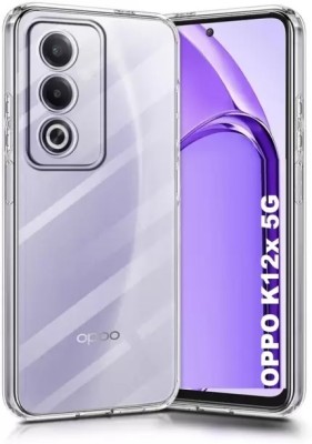 AB PRIME Back Cover for Oppo K12x 5G(Transparent, Grip Case, Pack of: 1)