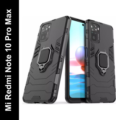 KWINE CASE Back Cover for Mi Redmi Note 10 Pro Max(Black, Shock Proof, Pack of: 1)