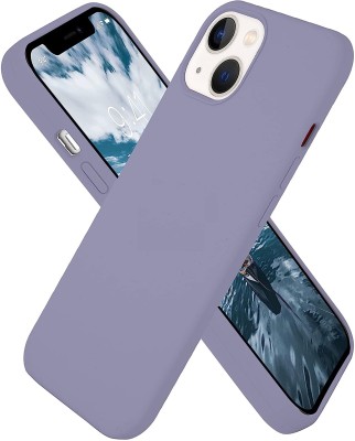 Finaux Back Cover for iPhone 13 mini(Grey, Ribbon Case, Silicon, Pack of: 1)