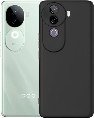 BRENZZ Back Cover for Vivo V40e 5G/iQOO Z9s 5G, (CA)(Black, Shock Proof, Pack of: 1)