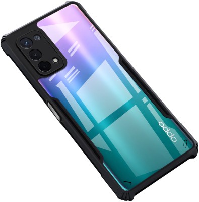 GLOBAL NOMAD Back Cover for OPPO A74 5G(Black, Shock Proof, Pack of: 1)