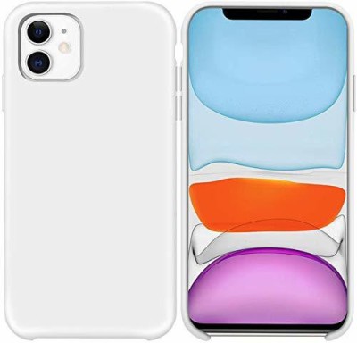 Midos Back Cover for iPhone 12, Silicone with Full Protection Soft Slim Cover For-iPhone12 / 12 Pro [ WHITE ](Blue, Grip Case, Silicon, Pack of: 1)